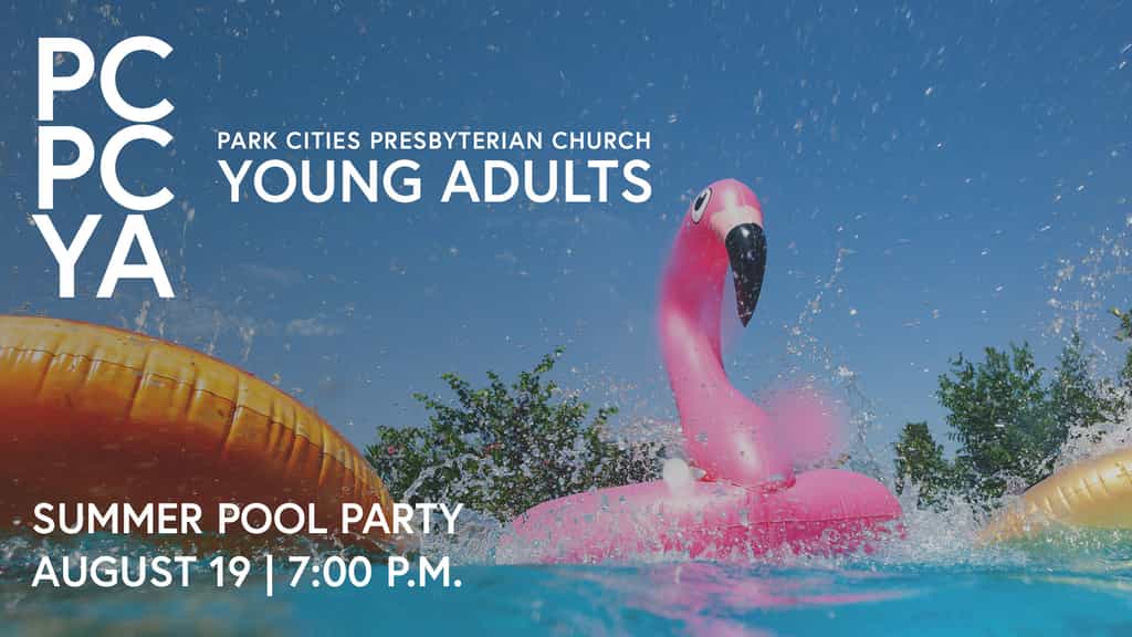 Young Adult End of Summer Pool Party
