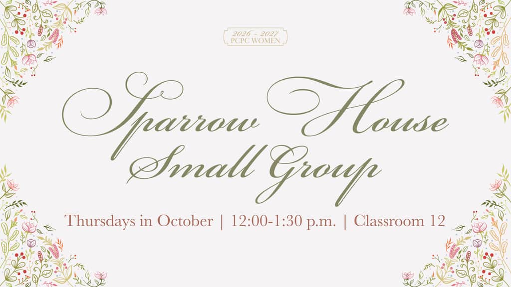 Women's Sparrow House Small Group