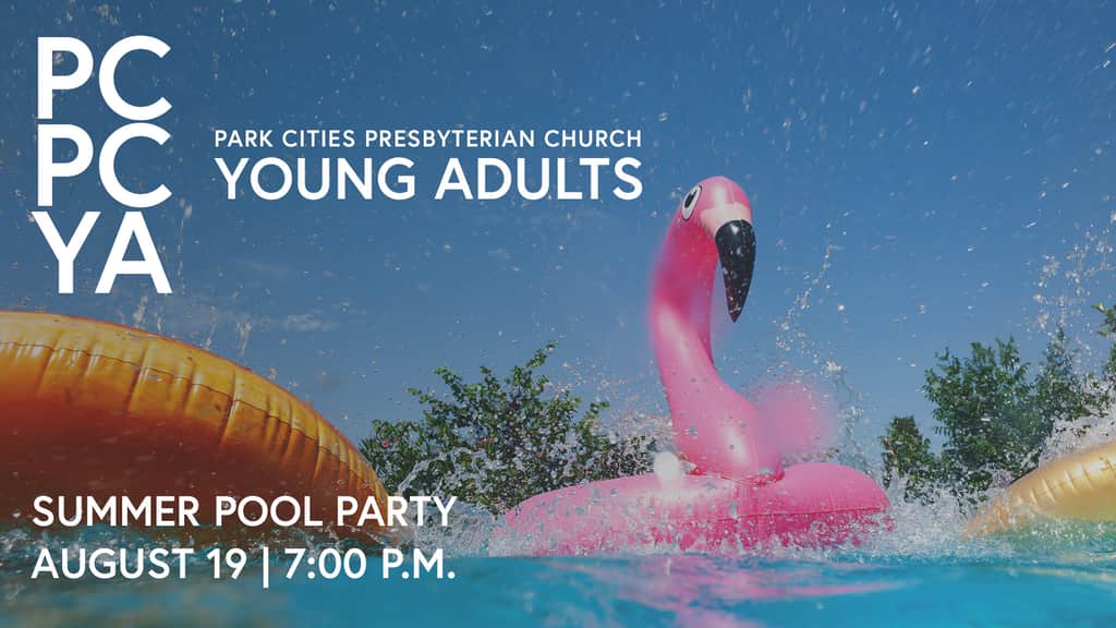Young Adult End of Summer Pool Party