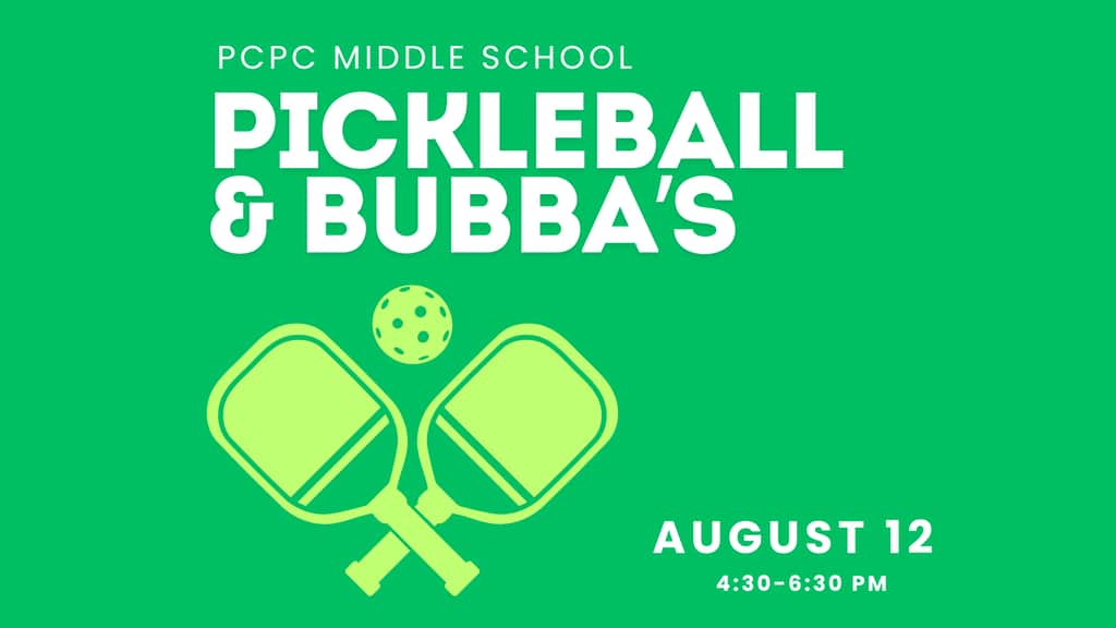 Middle School Pickleball & Bubba's