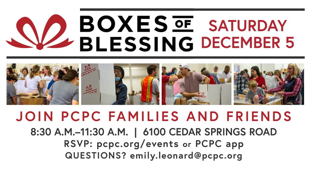Boxes of Blessing Packing Day