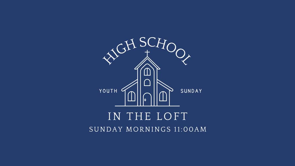High School Youth Sunday
