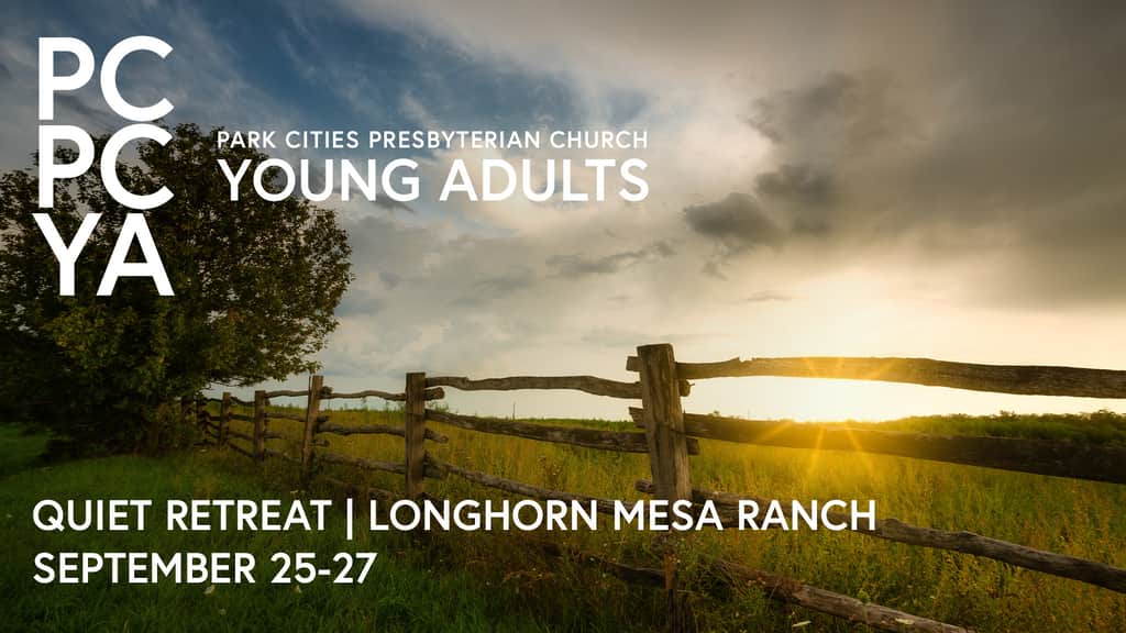 Young Adult Quiet Retreat