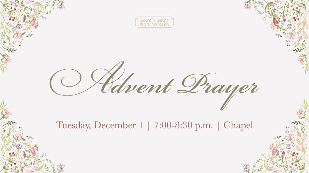 Women's Advent Prayer