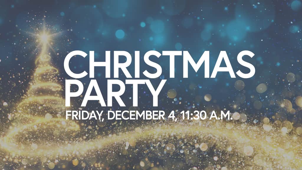 60+ Community Friday Fellowship - Christmas Party