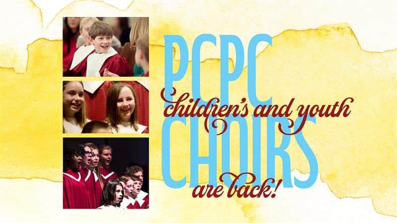 Volunteers for Children's and Youth Choirs