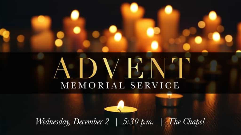 Advent Memorial Service