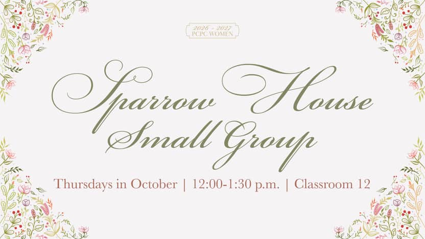 Women's Sparrow House Small Group