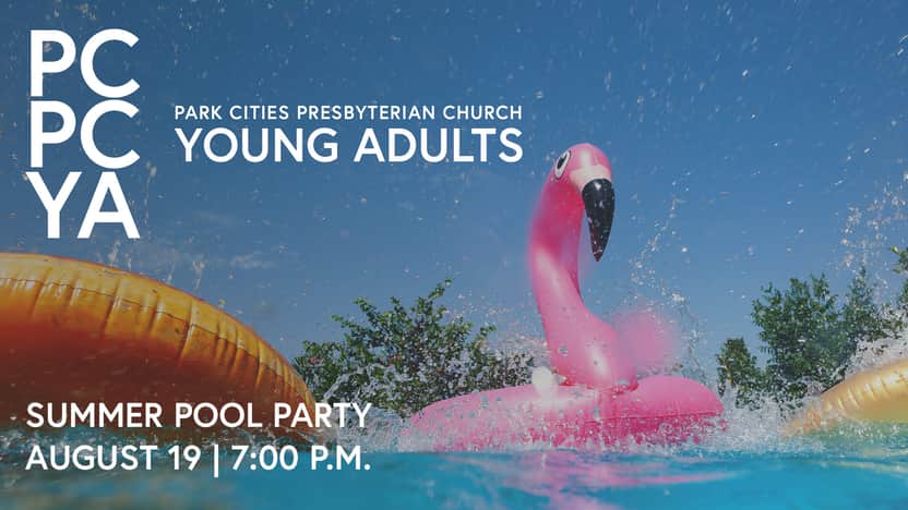 Young Adult End of Summer Pool Party
