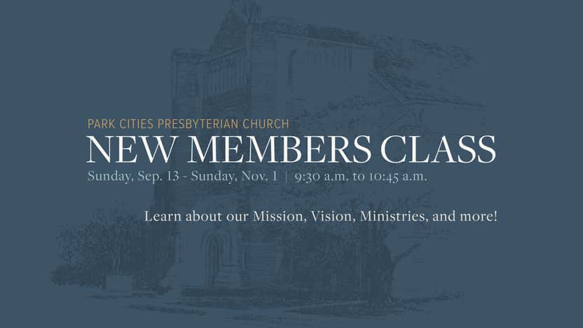 New Members Class Fall 2026